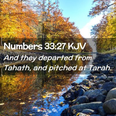 Numbers 33:27 KJV Free Bible Images