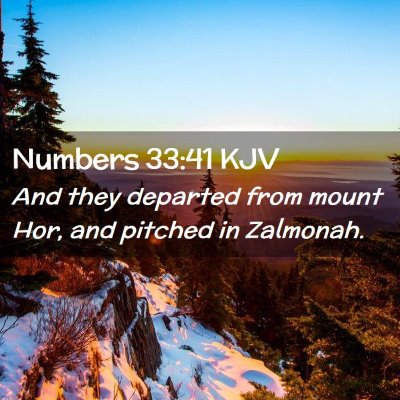 Numbers 33:41 KJV Free Bible Images