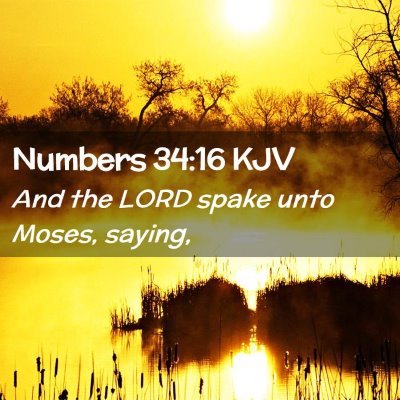 Numbers 34:16 KJV Free Bible Images