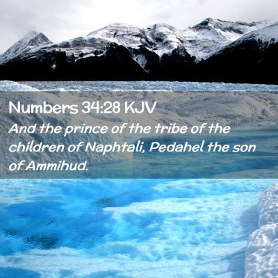 Numbers 34:28 KJV Free Bible Images