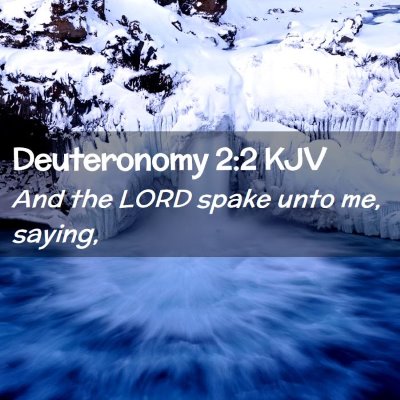 Deuteronomy 2:2 KJV Free Bible Images