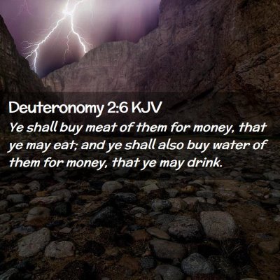 Deuteronomy 2:6 KJV Free Bible Images