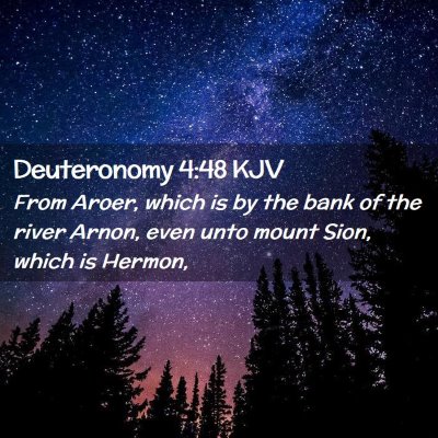 Deuteronomy 4:48 KJV Free Bible Images