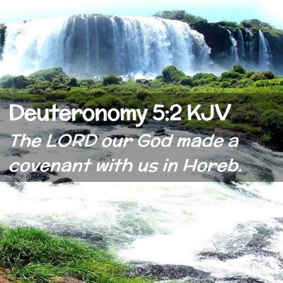 Deuteronomy 5:2 KJV Free Bible Images