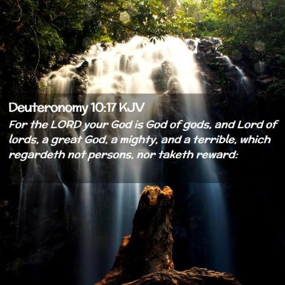 Deuteronomy 10:17 KJV Free Bible Images