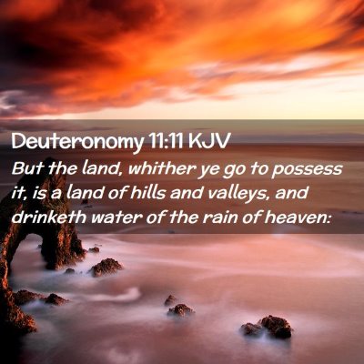 Deuteronomy 11:11 KJV Free Bible Images