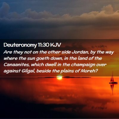 Deuteronomy 11:30 KJV Free Bible Images