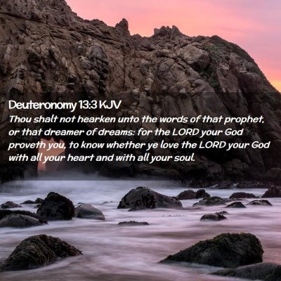 Deuteronomy 13:3 KJV Free Bible Images