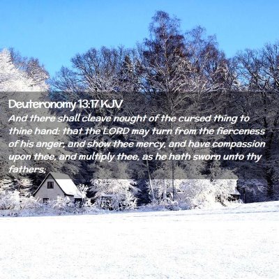 Deuteronomy 13:17 KJV Free Bible Images