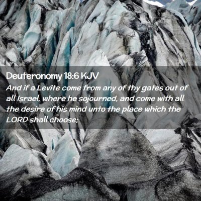 Deuteronomy 18:6 KJV Free Bible Images