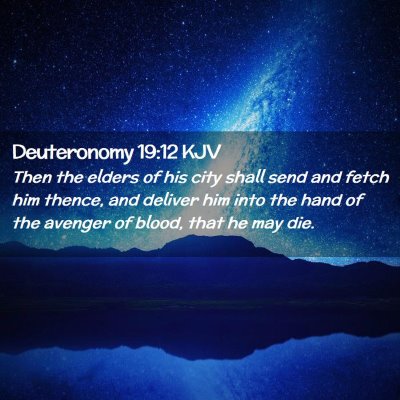 Deuteronomy 19:12 KJV Free Bible Images