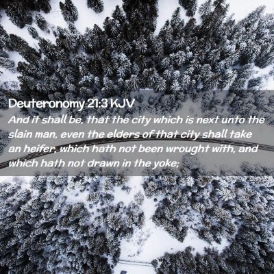 Deuteronomy 21:3 KJV Free Bible Images