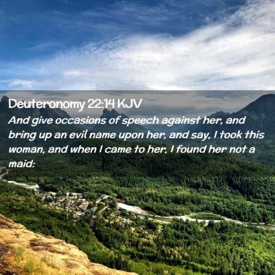 Deuteronomy 22:14 KJV Free Bible Images