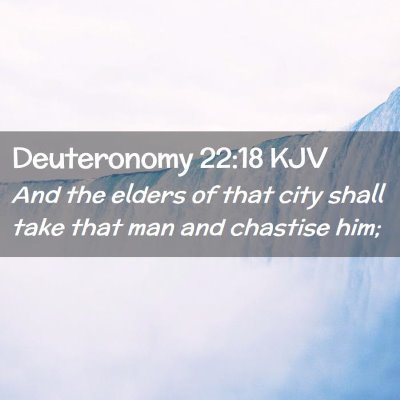 Deuteronomy 22:18 KJV Free Bible Images