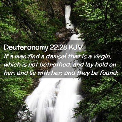 Deuteronomy 22:28 KJV Free Bible Images