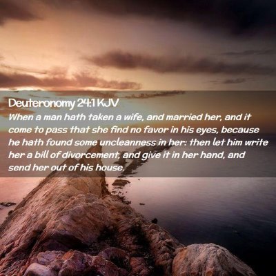 Deuteronomy 24:1 KJV Free Bible Images