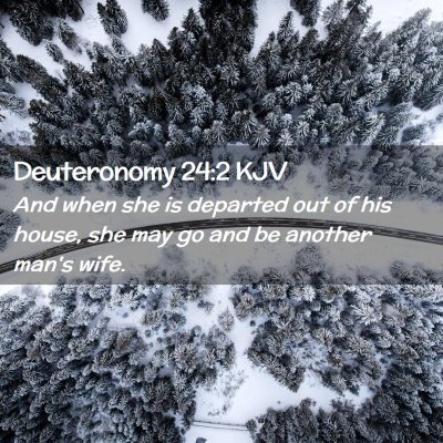 Deuteronomy 24:2 KJV Free Bible Images