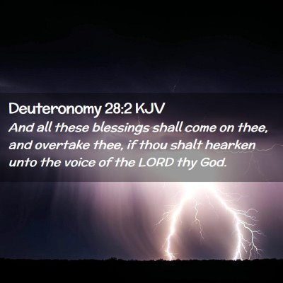 Deuteronomy 28:2 KJV Free Bible Images