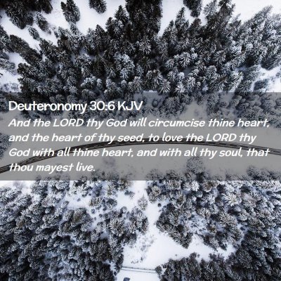 Deuteronomy 30:6 KJV Free Bible Images