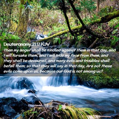 Deuteronomy 31:17 KJV Free Bible Images