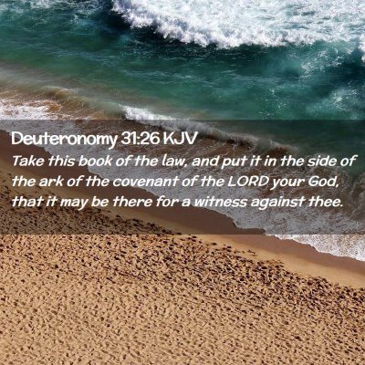 Deuteronomy 31:26 KJV Free Bible Images