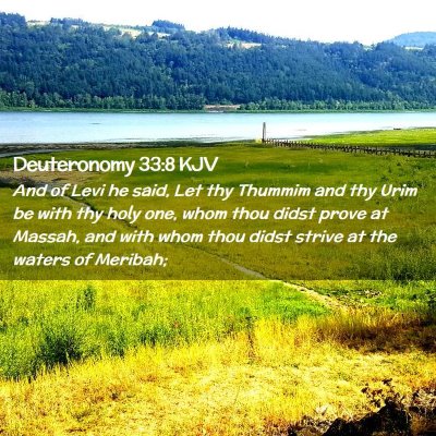 Deuteronomy 33:8 KJV Free Bible Images