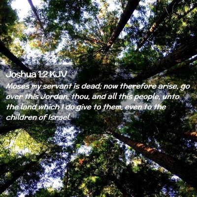 Joshua 1:2 KJV Free Bible Images