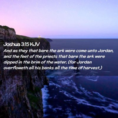 Joshua 3:15 KJV Free Bible Images