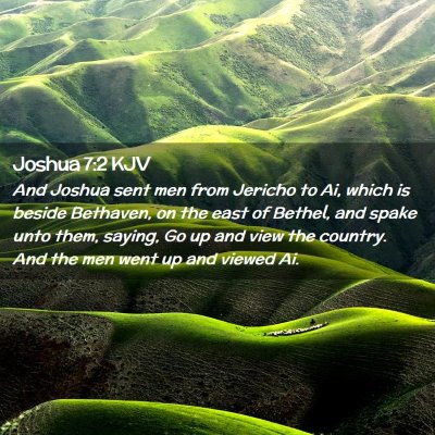 Joshua 7:2 KJV Free Bible Images