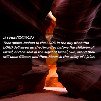 Joshua 10:12 KJV Free Bible Images