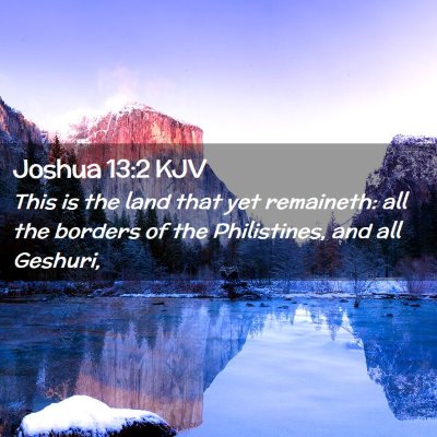 Joshua 13:2 KJV Free Bible Images