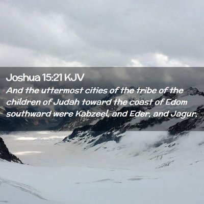 Joshua 15:21 KJV Free Bible Images