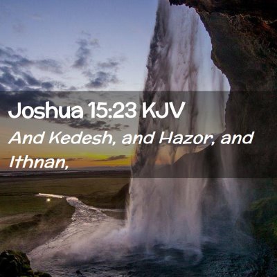 Joshua 15:23 KJV Free Bible Images