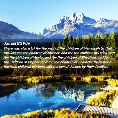 Joshua 17:2 KJV Free Bible Images