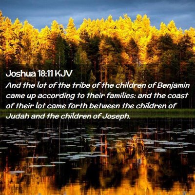 Joshua 18:11 KJV Free Bible Images