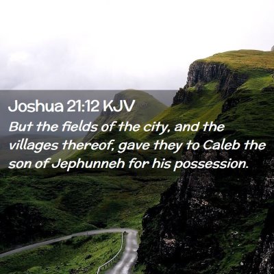 Joshua 21:12 KJV Free Bible Images