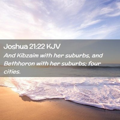 Joshua 21:22 KJV Free Bible Images