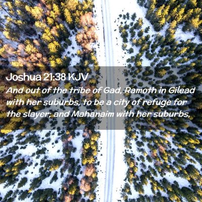 Joshua 21:38 KJV Free Bible Images