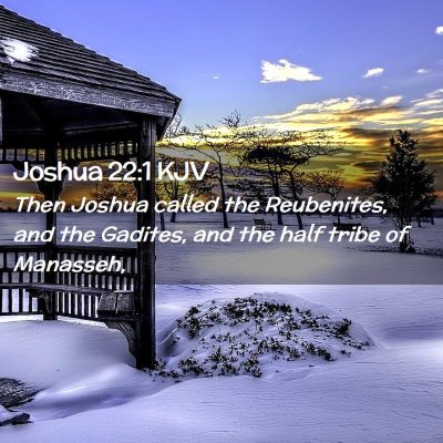 Joshua 22:1 KJV Free Bible Images