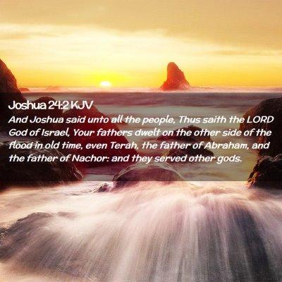 Joshua 24:2 KJV Free Bible Images