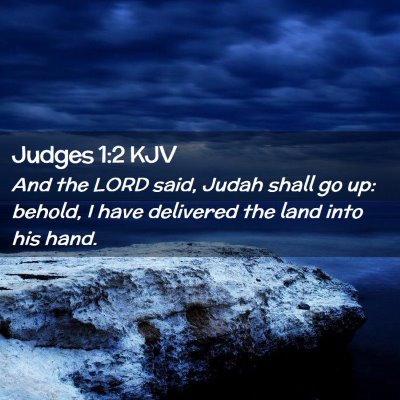 Judges 1:2 KJV Free Bible Images