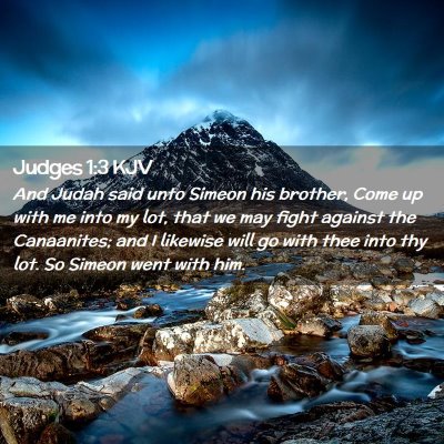 Judges 1:3 KJV Free Bible Images