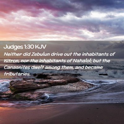 Judges 1:30 KJV Free Bible Images