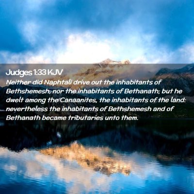 Judges 1:33 KJV Free Bible Images