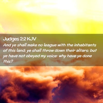 Judges 2:2 KJV Free Bible Images