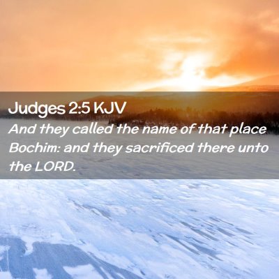 Judges 2:5 KJV Free Bible Images