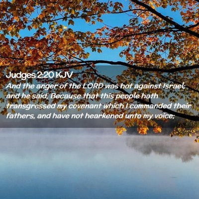 Judges 2:20 KJV Free Bible Images