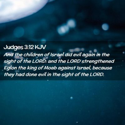 Judges 3:12 KJV Free Bible Images