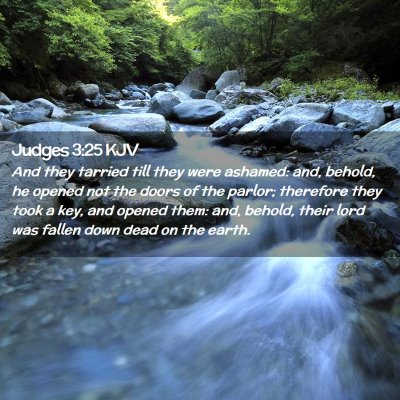 Judges 3:25 KJV Free Bible Images