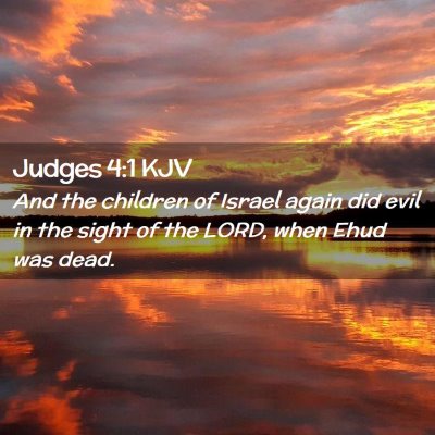 Judges 4:1 KJV Free Bible Images